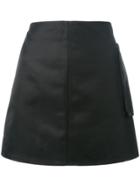 Alyx Rear Zip Mini Skirt - Black