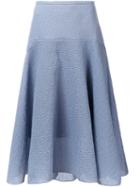 Ginger & Smart 'salt Lakes' Skirt, Women's, Size: 8, Grey, Cotton/polyester