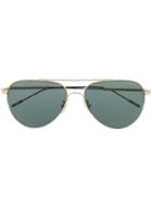 Montblanc Aviator Frame Sunglasses - Gold