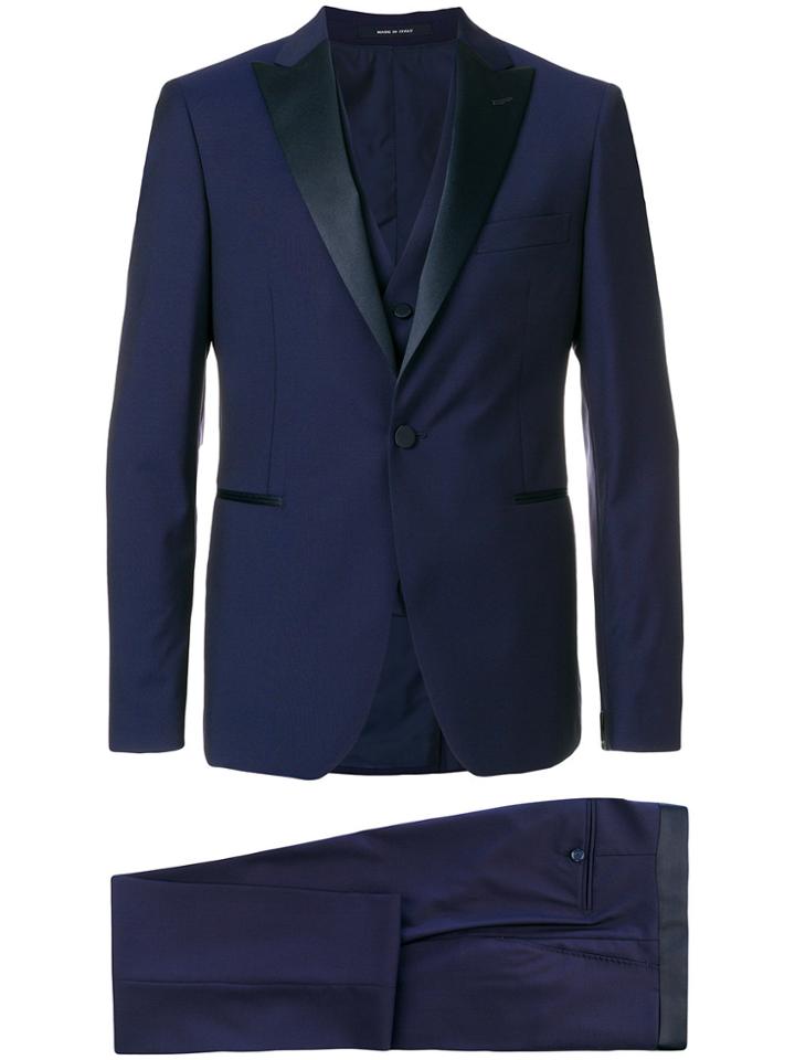 Tagliatore Smoking Dinner Suit - Blue