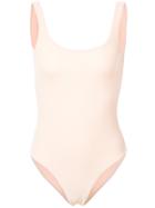 Onia Kelly Terry Swimsuit - Yellow & Orange