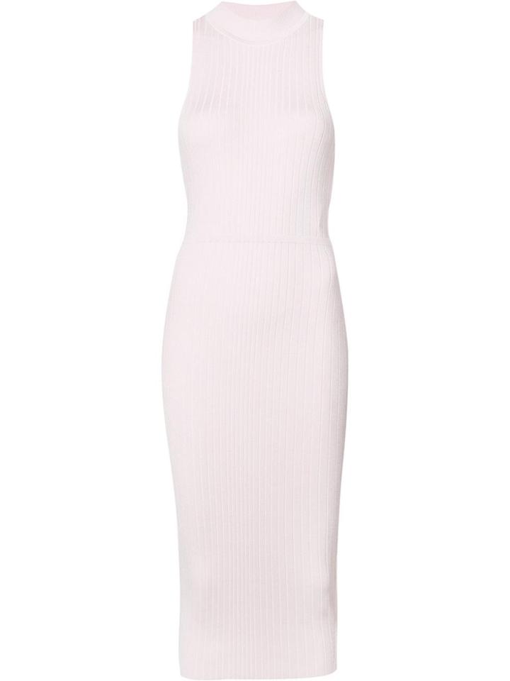 Cushnie Et Ochs Lace-up Detailed Back Dress - Pink & Purple