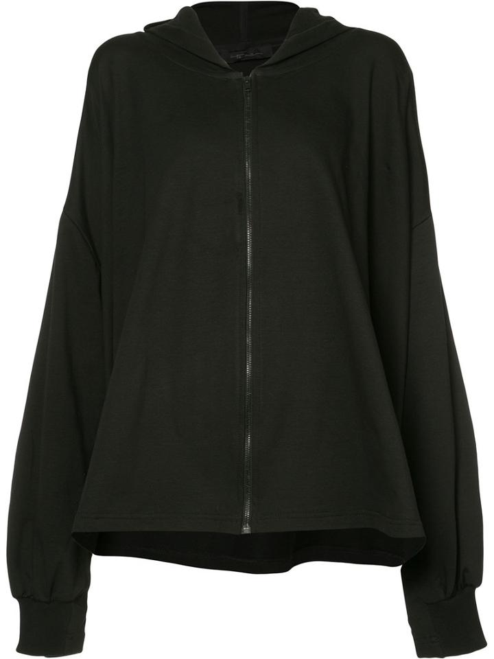 'fire' Hoodie - Women - Cotton/spandex/elastane - One Size, Blue, Cotton/spandex/elastane, Area Di Barbara Bologna