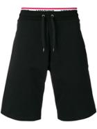 Moschino Underwear Logo Waistband Shorts - Black