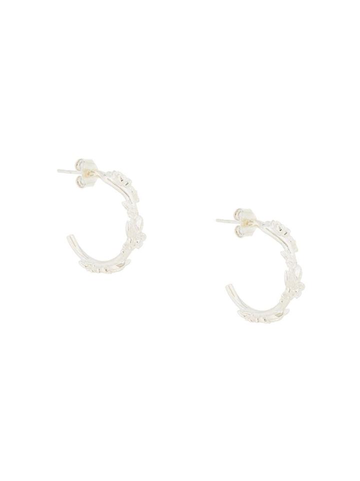 Meadowlark Alba Hoop Earrings - Silver