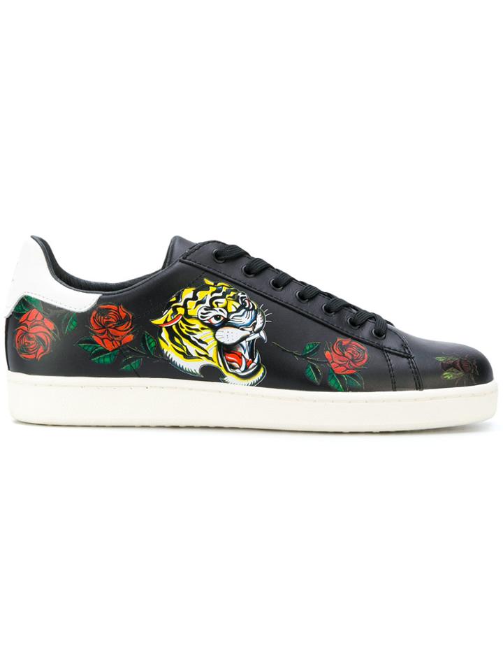 Moa Master Of Arts Printed Trainers - Black