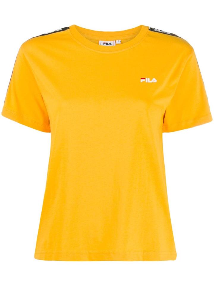 Fila Logo Band T-shirt - Yellow