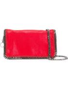 Stella Mccartney 'falabella' Crossbody Bag, Women's, Red, Metal (other)/artificial Leather/polyester