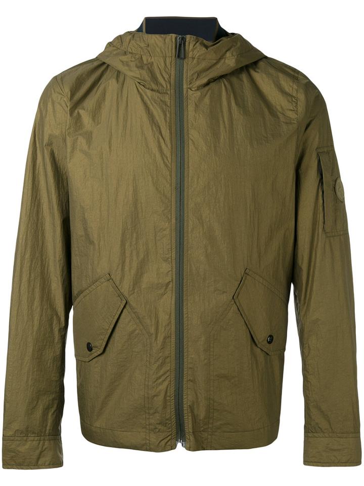 Ps By Paul Smith - Hooded Jacket - Men - Polyamide/polyester - Xxl, Green, Polyamide/polyester