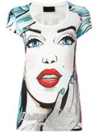 Philipp Plein 'kinnross' T-shirt, Women's, Size: Xs, White, Cotton