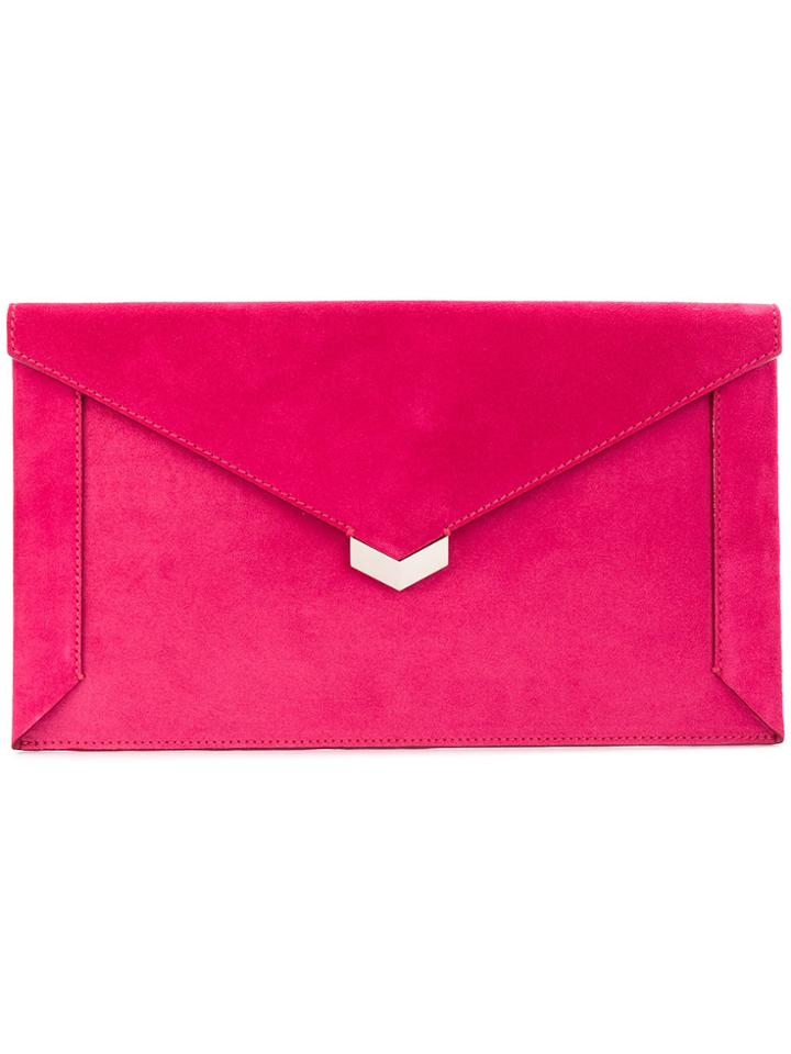 Jimmy Choo Lauren Clutch Bag - Pink & Purple
