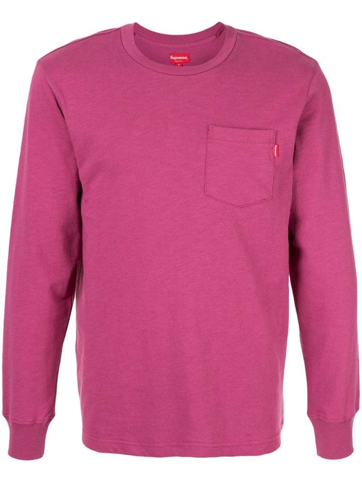 Supreme Chest Pocket T-shirt - Red