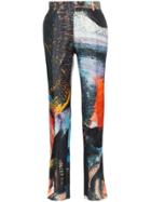 Alexander Mcqueen Printed Tailored Trousers - 8500 Multicoloured