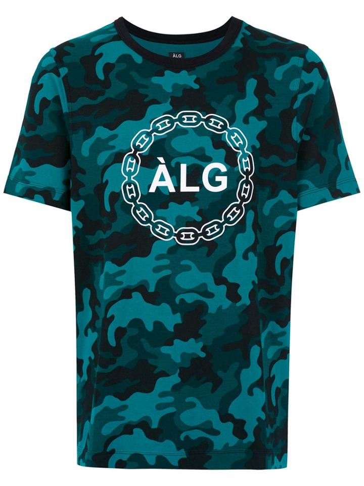 Àlg Camo T-shirt - Blue