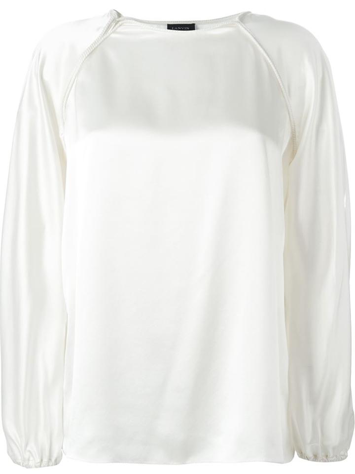 Lanvin Wool Detail Top