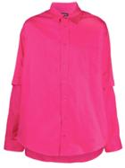 Balenciaga Double Sleeve Shirt - Pink