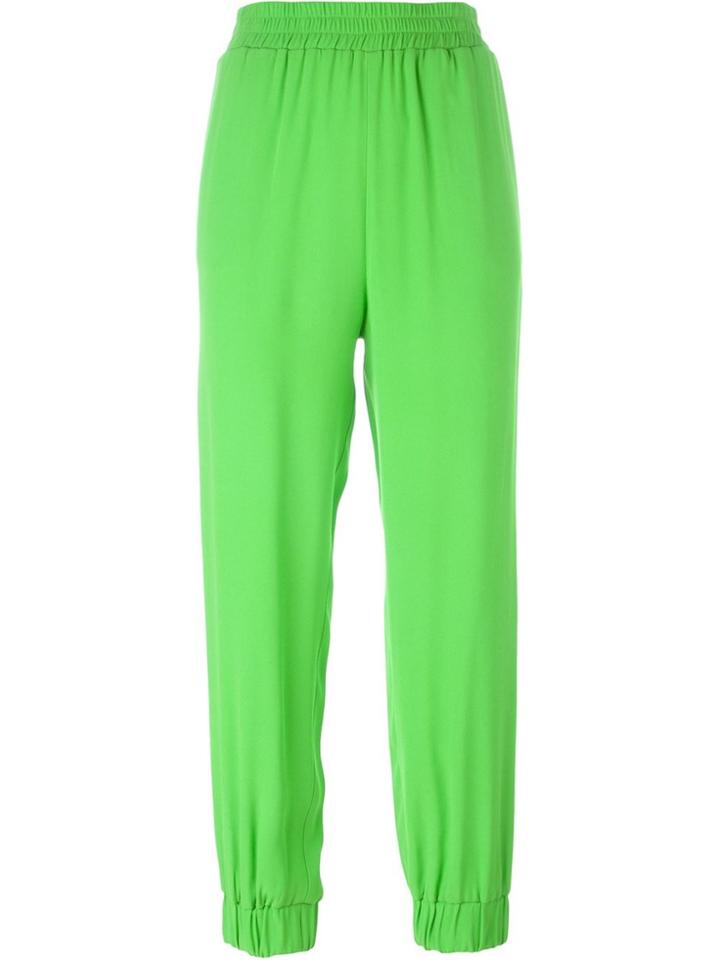 I'm Isola Marras Gathered Ankle Trousers - Green