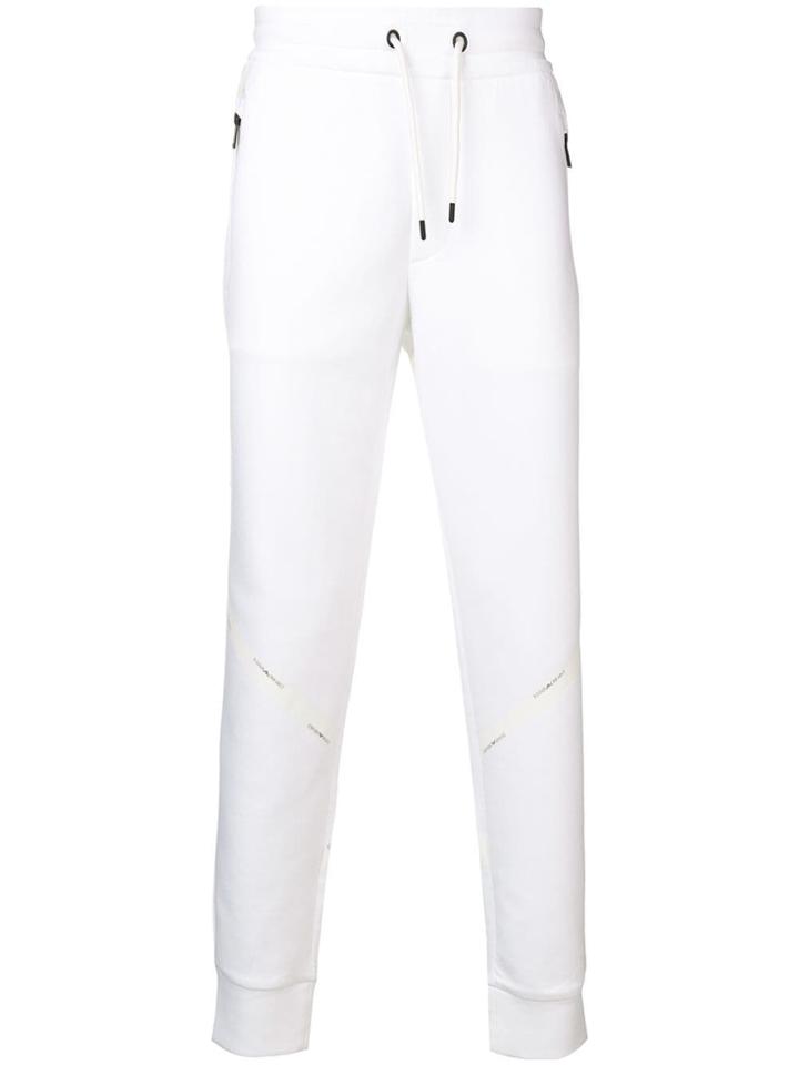 Emporio Armani Logo Sweatpants - White