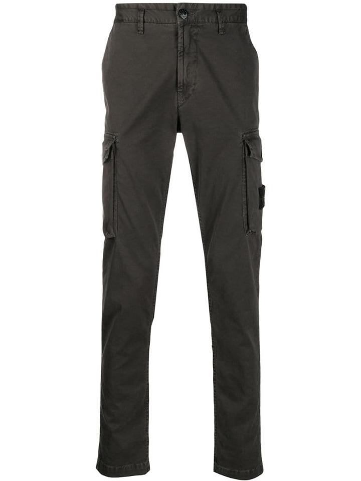Stone Island Compass Cargo Pants - Neutrals