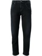 Citizens Of Humanity Stonewashed Classic Jeans, Women's, Size: 30, Black, Cotton/spandex/elastane