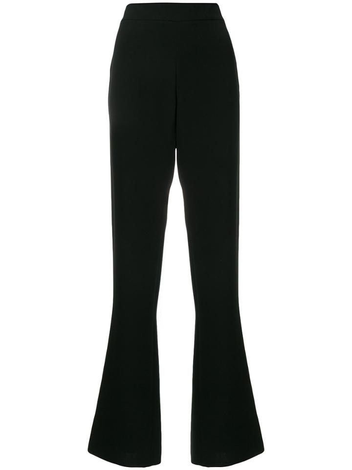 Giorgio Armani Flared Suit Trousers - Black