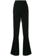 Giorgio Armani Flared Suit Trousers - Black