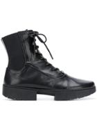 Trippen Lace-up Ankle Boots - Black