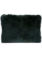 N.peal Textured Clutch Bag