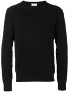 Ami Alexandre Mattiussi Seed Stitch Crewneck Sweater - Black