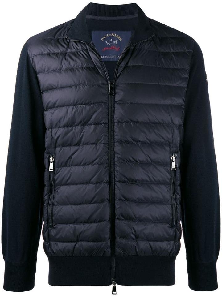 Paul & Shark Padded Jumper Jacket - Blue