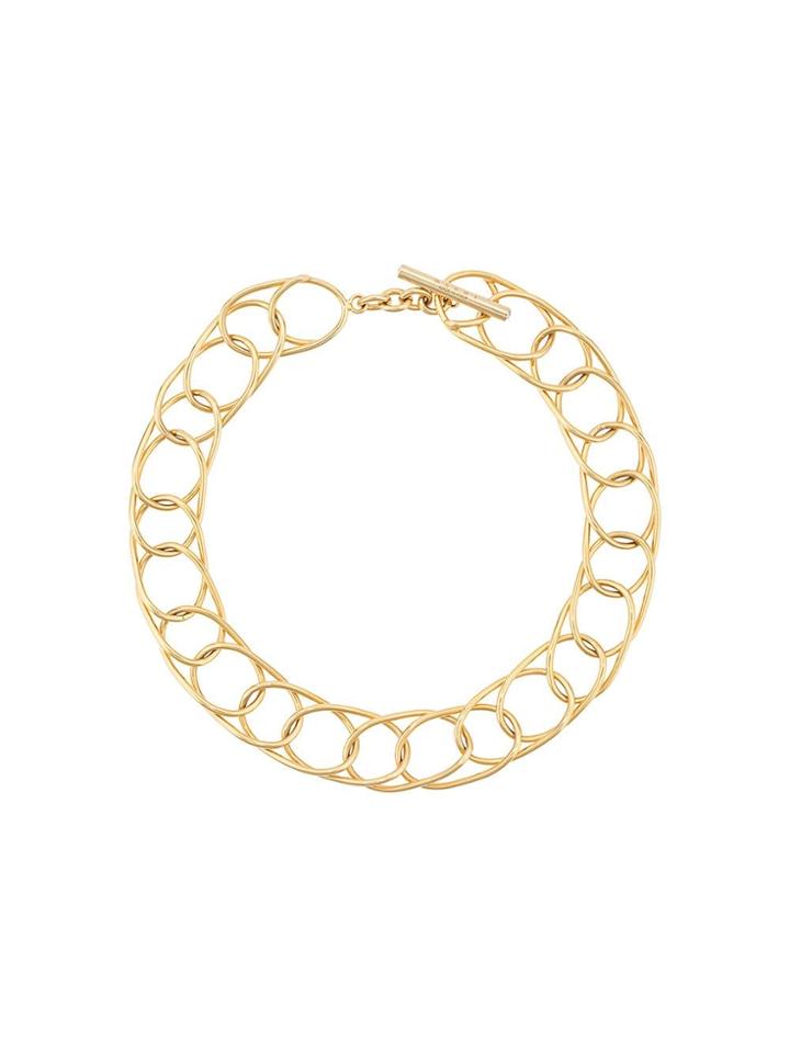 Marni Box Pendant Necklace - Gold