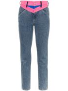 Jordache Ski Pant Waist Skinny Jeans - Blue