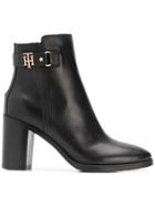 Tommy Hilfiger Tommy Hilfiger Fw0fw03627990 990 Calf Leather - Black