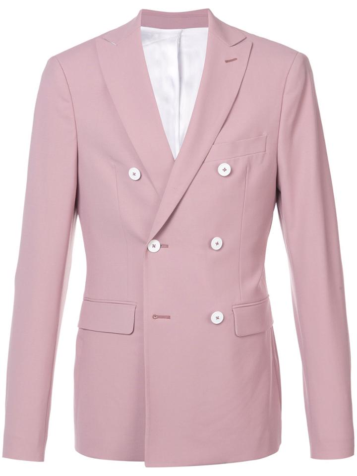 Cmmn Swdn Byron Blazer - Pink & Purple