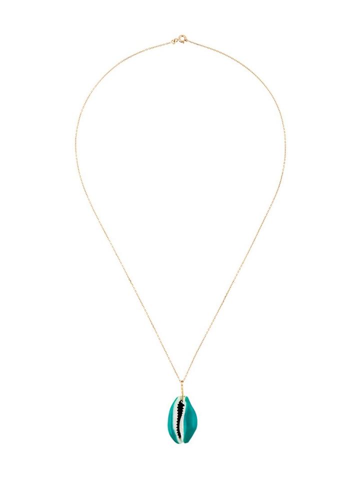 'merco' Necklace, Women's, Blue, Aurelie Bidermann