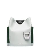 Danse Lente Light-green Josh Leather Shoulder Bag