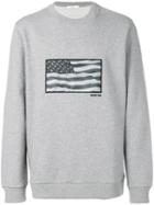 Givenchy - American Flag Sweater - Men - Cotton - Xl, Grey, Cotton