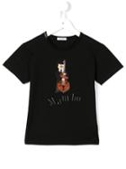 Dolce & Gabbana Kids 'jazz' T-shirt, Boy's, Size: 8 Yrs, Black