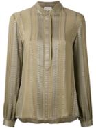 Zeus+dione - Hera Blouse - Women - Silk/rayon - 36, Green, Silk/rayon