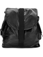 Andorine Large Strappy Backpack - Black