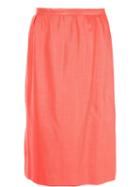 Céline Vintage Herringbone Pencil Skirt, Women's, Size: 40, Yellow/orange