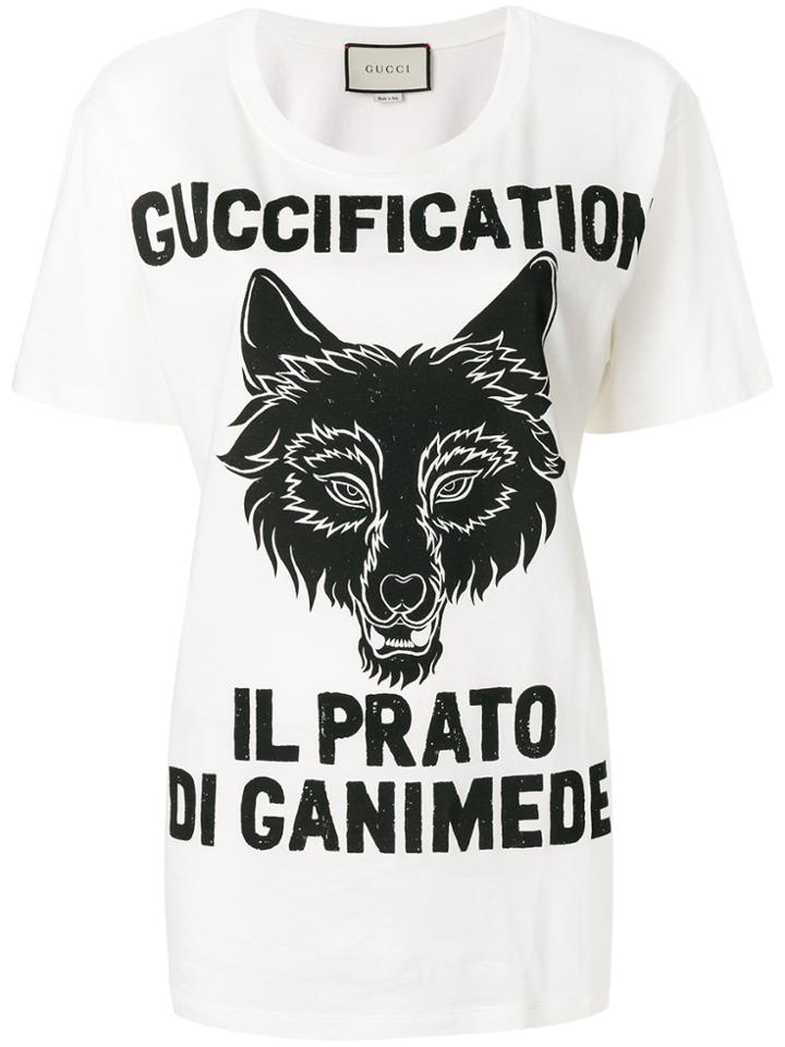 Gucci Guccification T-shirt - White