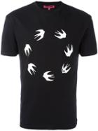 Mcq Alexander Mcqueen Print T-shirt, Men's, Size: Xs, Black, Cotton