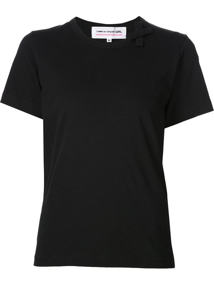 Comme Des Garçons Girl Ribbon Detail T-shirt