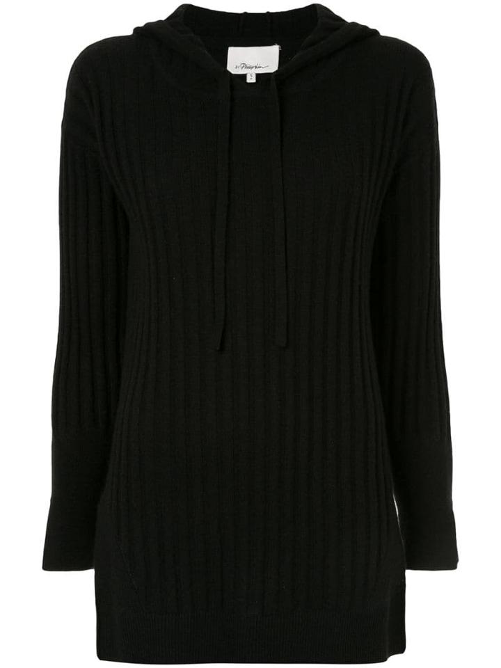 3.1 Phillip Lim Cashmere Hoodie - Black