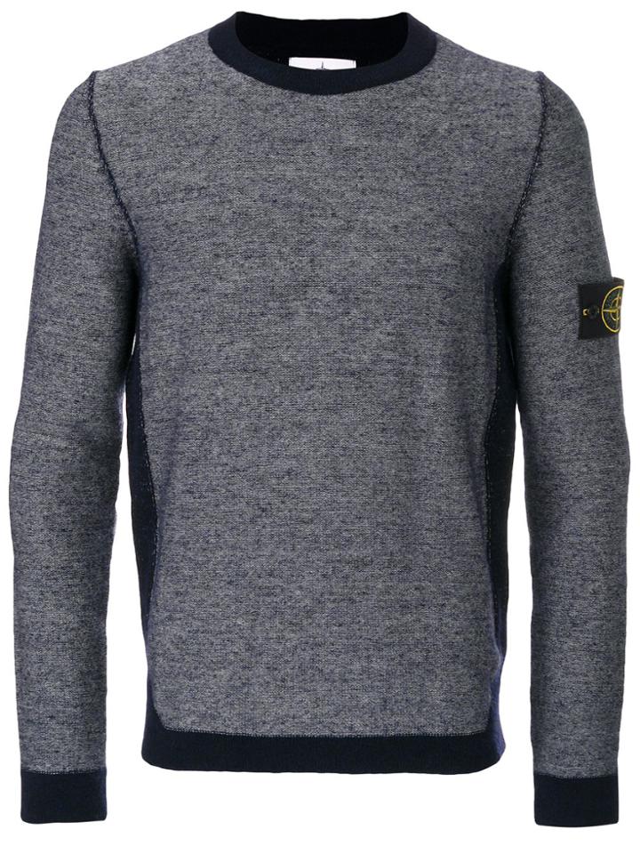 Stone Island Crew Neck Jumper - Grey