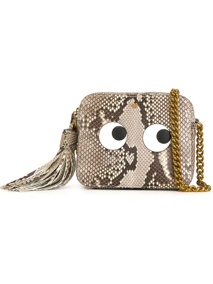 Anya Hindmarch 'eyes' Crossbody Bag - Nude & Neutrals