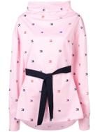 Hilfiger Collection Flat Detail Belted Shirt - Pink