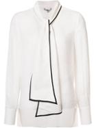 Zac Zac Posen 'francesca' Blouse, Women's, Size: 14, White, Polyester