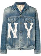 Gucci Front Button Jacket - Blue